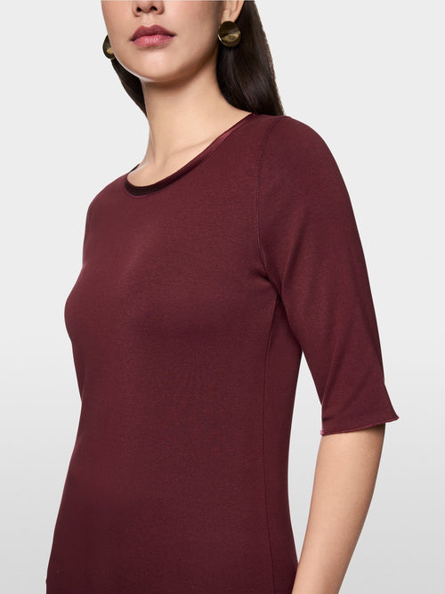 Marc Cain maroon tshirt