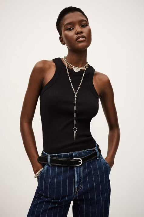 Ba&sh Cynda top - Carbone
