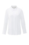 Yaya Blouse with Waist Accent - Pure White