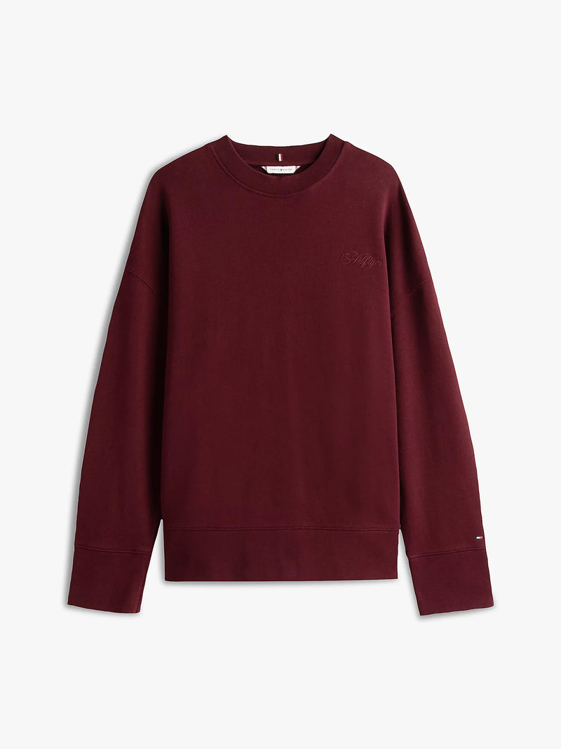Tommy Hilfiger Embroidery Relaxed Fit Sweatshirt
