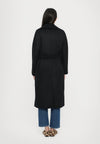 Weekend Max Mara Classic Belted Black Coat - RESINA