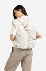 YAYA Reversible padded bodywarmer with zip closure