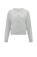 Yaya Batwing cardigan with contrasting details