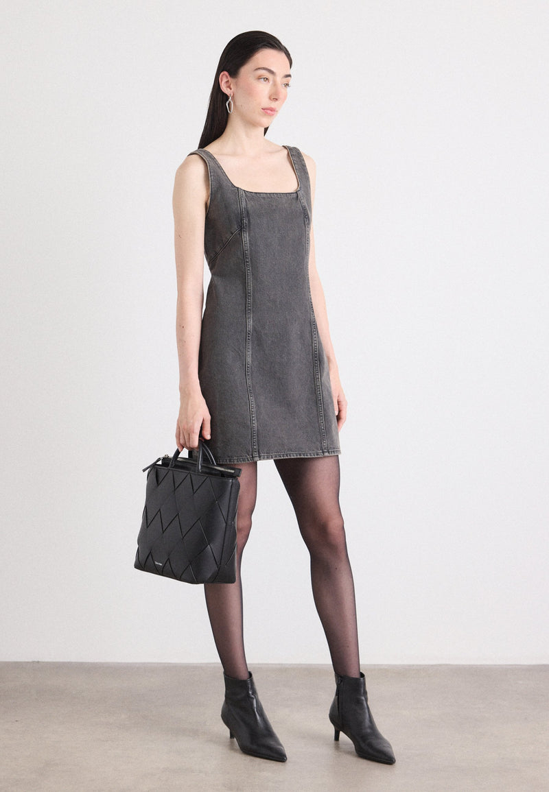 Calvin Klein Jeans Scoop Neck denim Dress