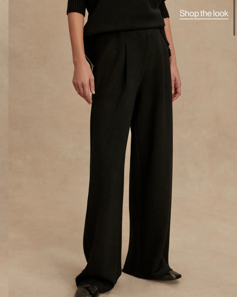 Varley Extra Wide Leg Pant - Black