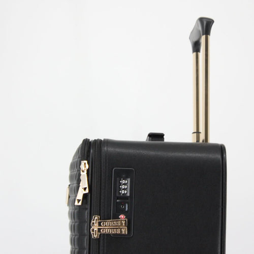 Guess NADIRA 18 In 8 Wheeler Black Trolley