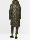 Marc Cain khaki quilted long coat