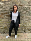 No2Moro Aphrodite Lightweight Duster Coat - Black