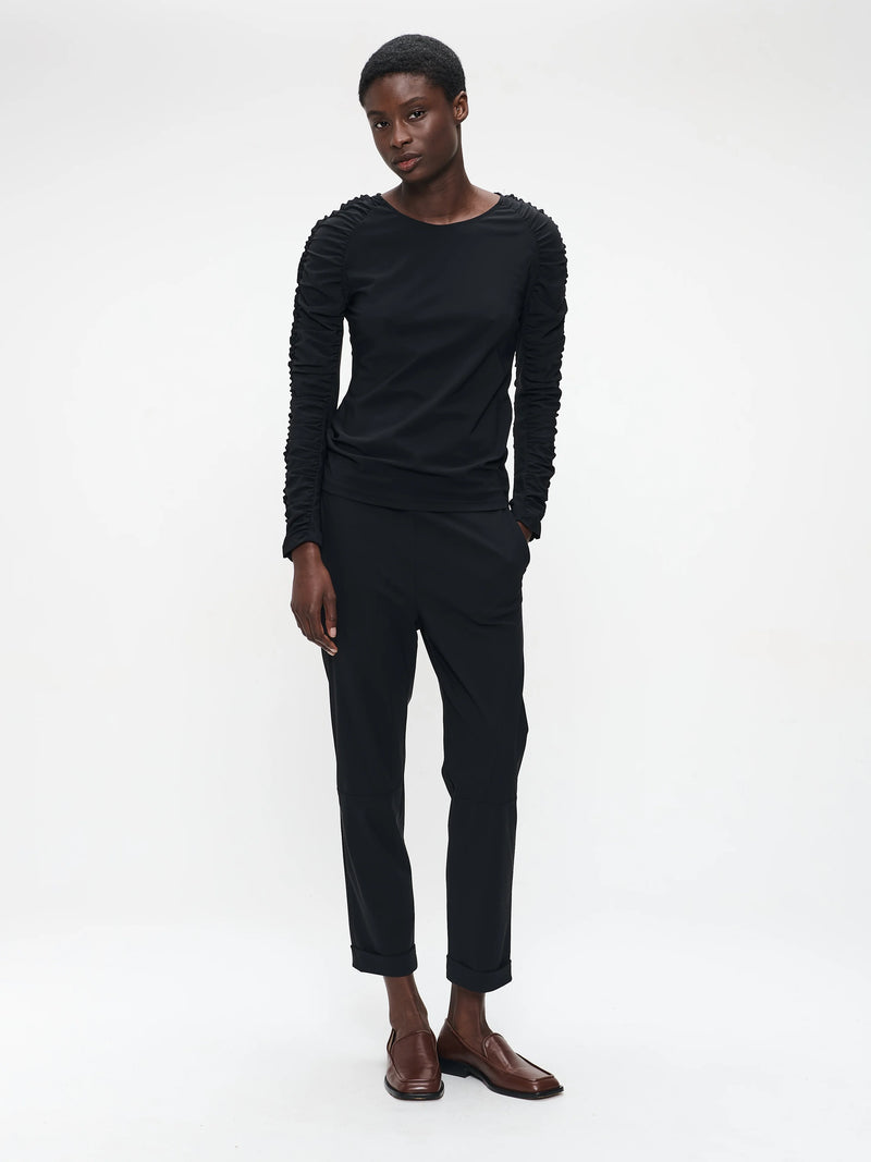 Jane Lushka Timelia Pangs Beush Texh Jersey - Black