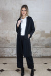 No2Moro Aphrodite Lightweight Duster Coat - Black