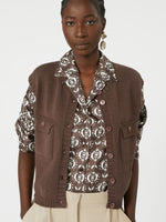Weekend MaxMara COTTON-BLEND YARN GILET