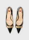 Hogl Leather Classic Heel