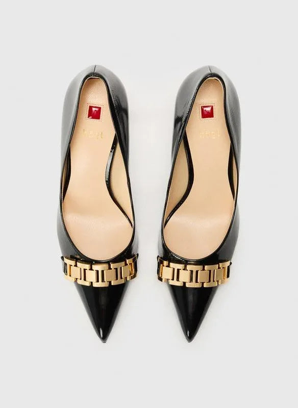 Hogl Leather Classic Heel