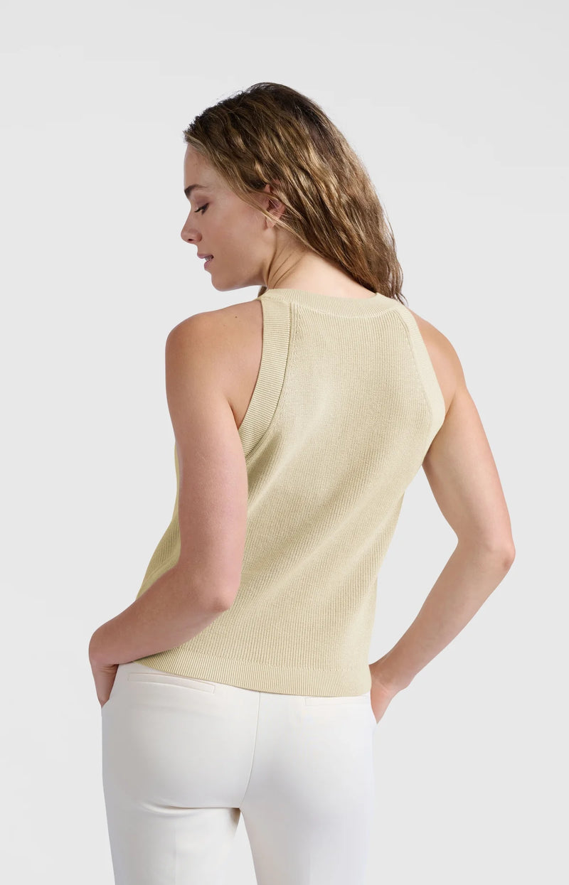 Yaya Tank top with high neckline