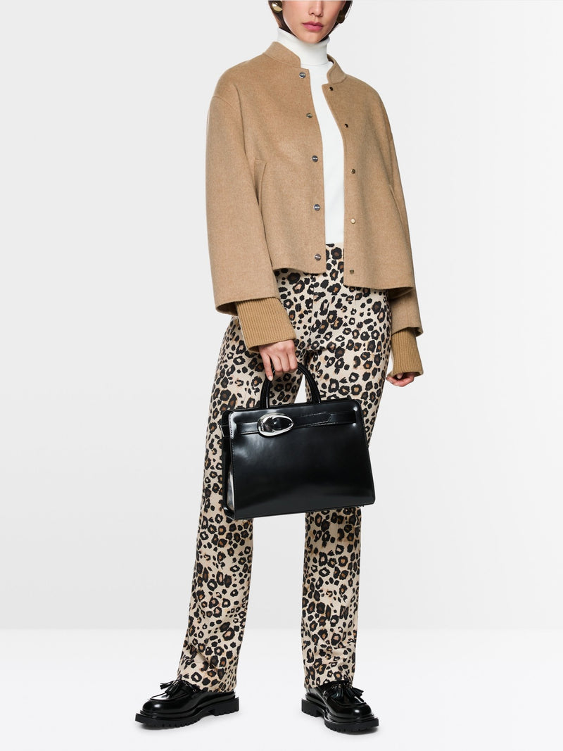 Marc Cain wool jacket with cuffed sleeves
