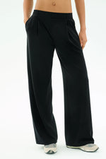 Splits 59 Luca Air weight Trouser With Stripe - Black/White