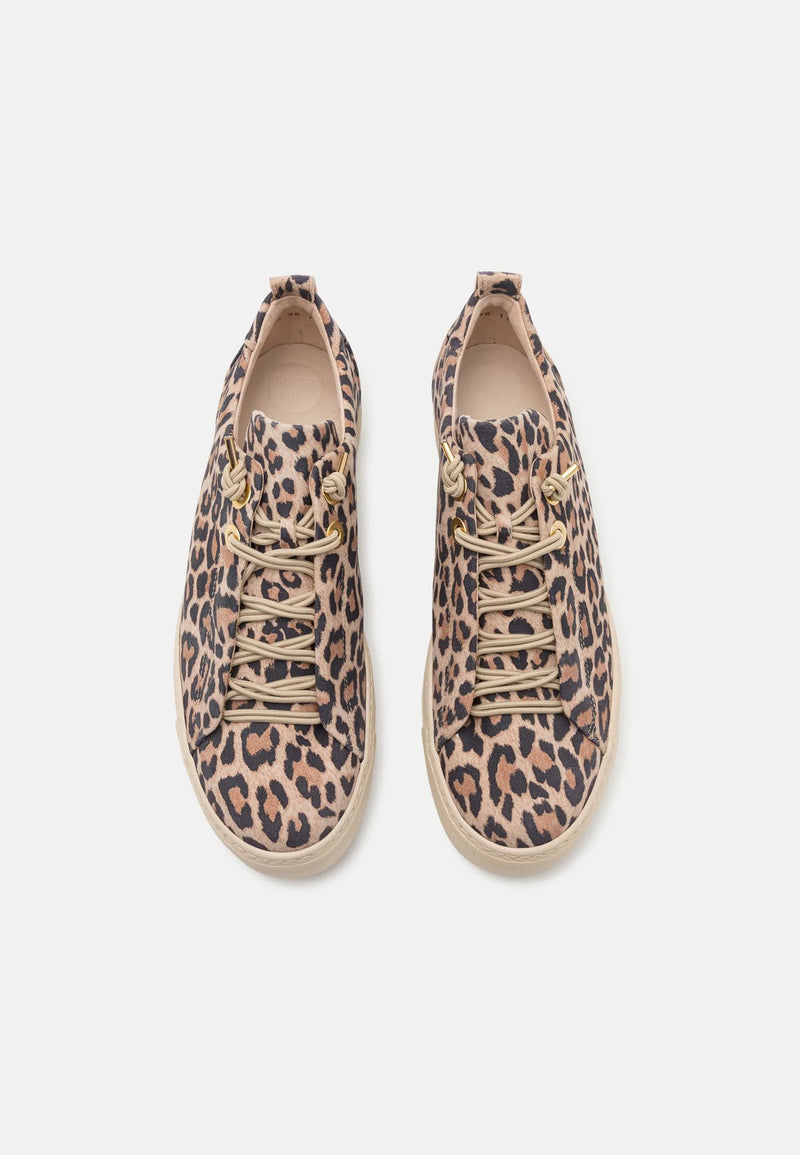 Paul Green leopard suede platform runner