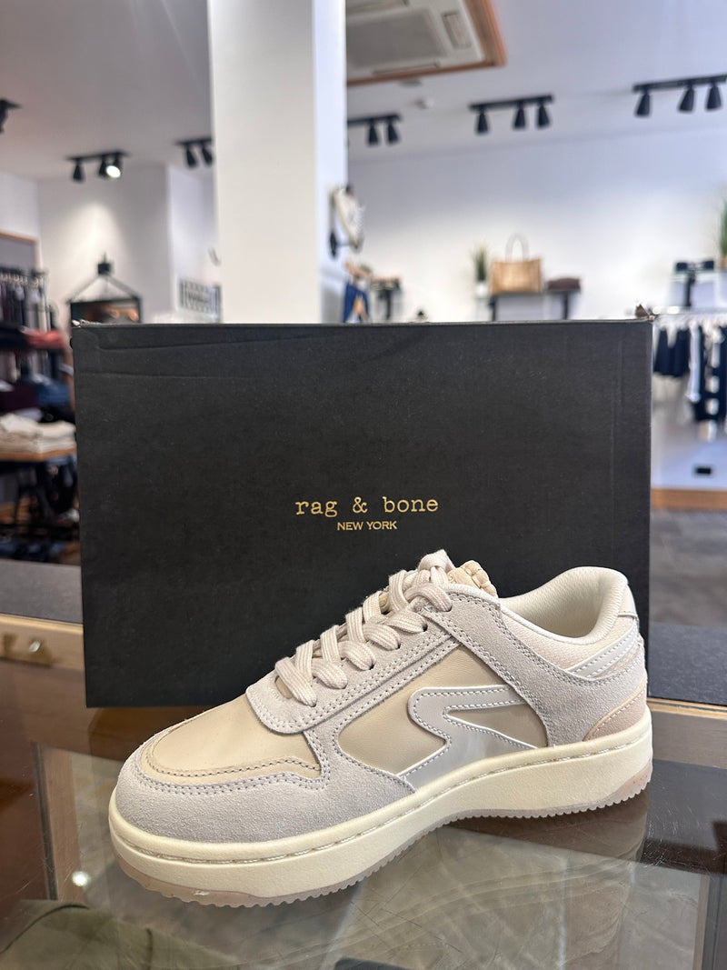 Rag and Bone Retro Sneakers - Greige/Cream