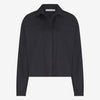 Jane Lushka Aneta cotton poplin blouse - Black