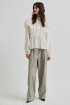 Second Female Terra Frill Blouse - Cream