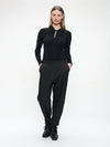 Jane Lushka Ken top technical jersey-Black