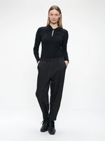 Jane Lushka Ken top technical jersey-Black