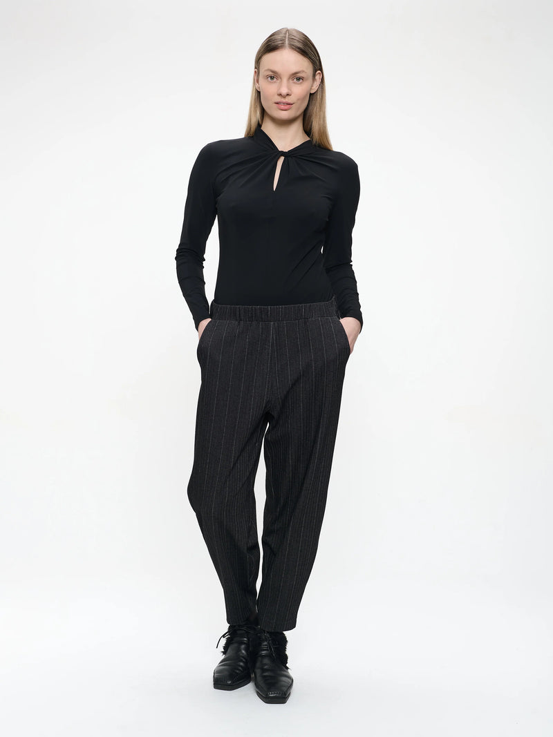 Jane Lushka Ken top technical jersey-Black