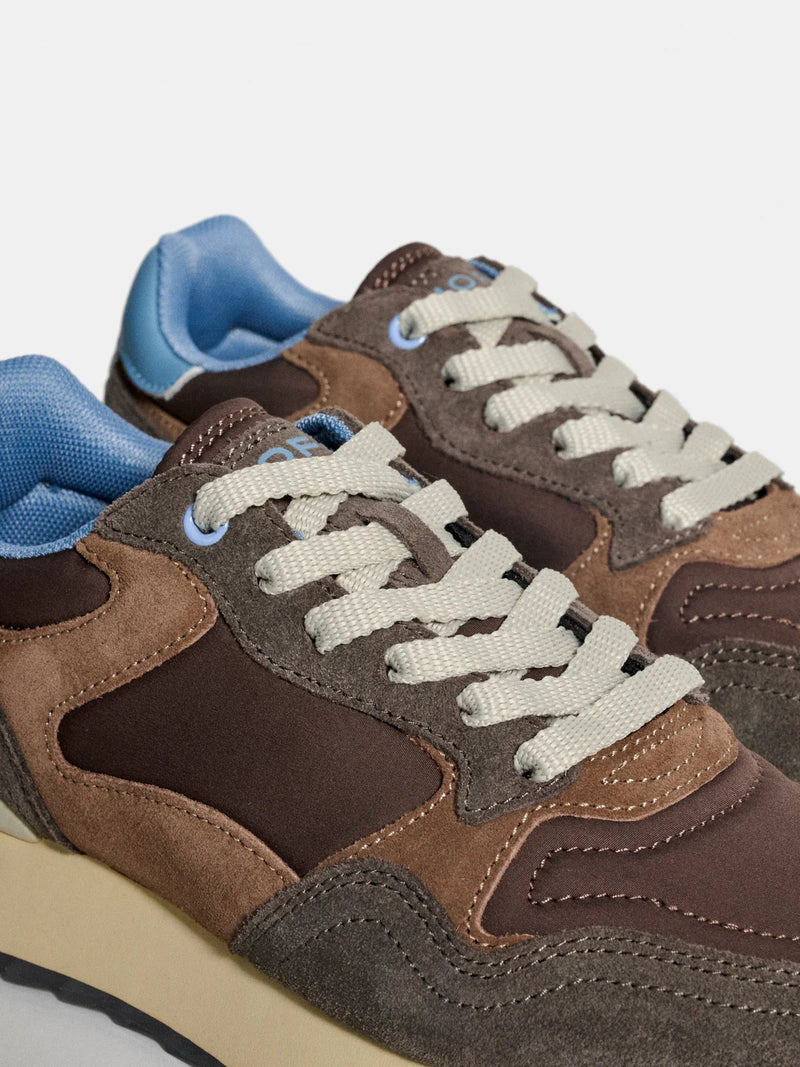 HOFF Amsterdam trainer Brown/Blue/Cream