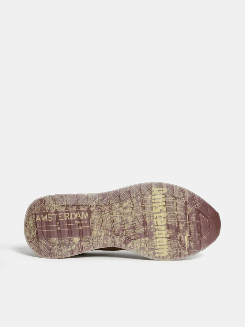 HOFF Amsterdam trainer Brown/Blue/Cream