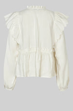 Second Female Terra Frill Blouse - Cream