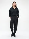Jane Lushka Aneta cotton poplin blouse - Black