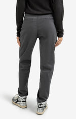 Yaya Trousers with pleats and chino pockets - Oyster Black
