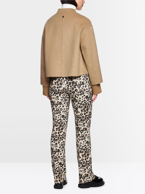 Marc Cain wool jacket with cuffed sleeves