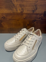 Paul Green leather cream and gold runner