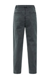 Yaya Trousers with pleats and chino pockets - Oyster Black