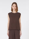 Weekend Maxmara Plissé top - brown