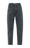 Yaya Trousers with pleats and chino pockets - Oyster Black