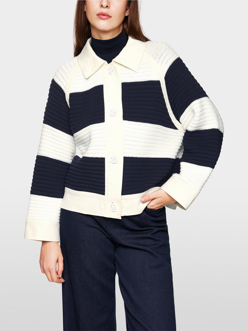 Marc Cain Striped Cardigan