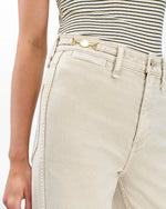 Rag & Bone Skylar High Rise Trouser Jean - Cream
