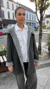 Jane Lushka Irlanda Hooy Winter Coat - Grey