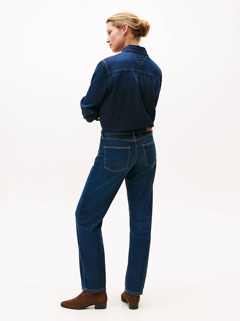 Tommy Hilfiger Classic Straight Regular Waist - Dark Denim- Milo
