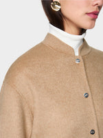 Marc Cain wool jacket with cuffed sleeves