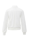 Yaya Blouse with Double Layer Look - White