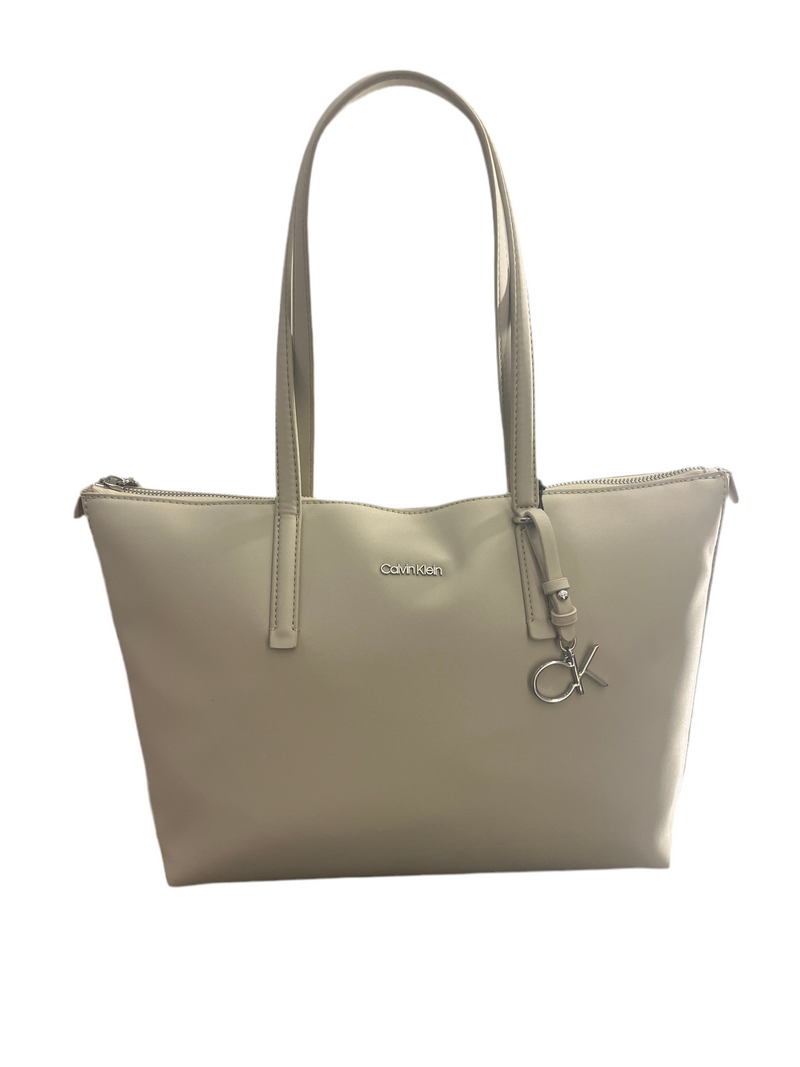 Calvin Klein leather bag - off white