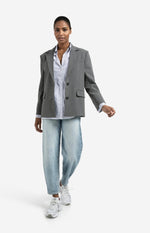 YAYA Loose fit jeans with high waist