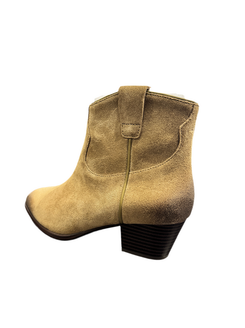 ASH Fame Suede Boot - Tobacco