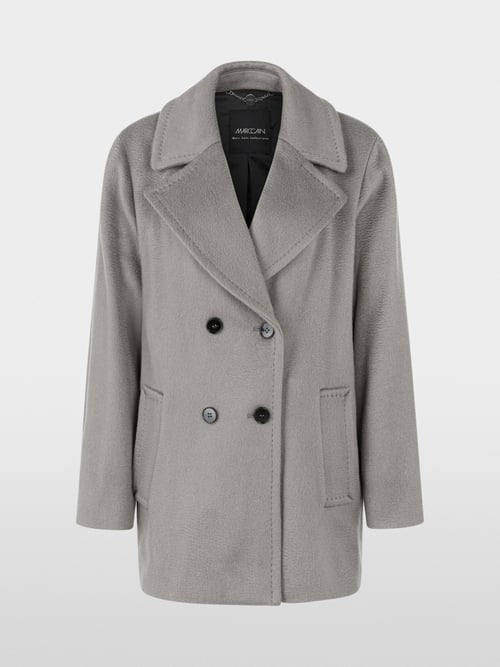 Marc Cain Double Breasted Wool Coat