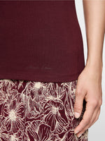 Marc Cain maroon tshirt