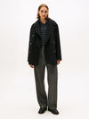 Tommy Hilfiger Pinstripe Loose Straight Trouser