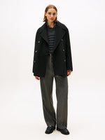 Tommy Hilfiger Pinstripe Loose Straight Trouser